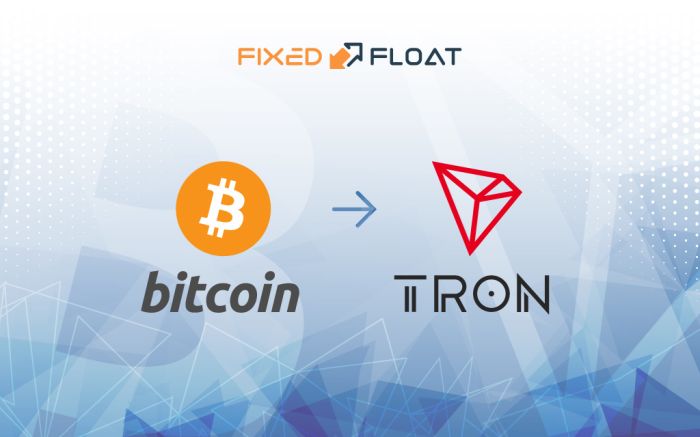 Câmbio Bitcoin para Tron