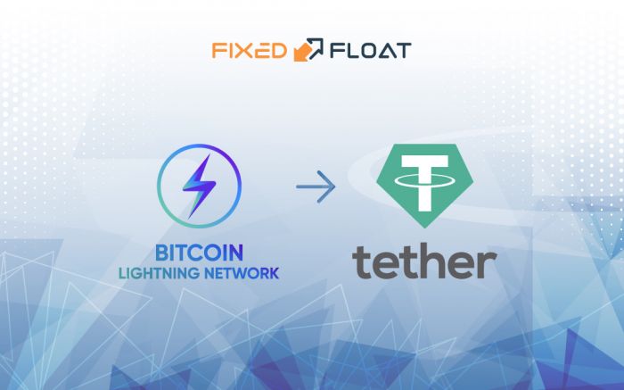 Exchange Bitcoin Lightning Network to USDT (ERC-20)