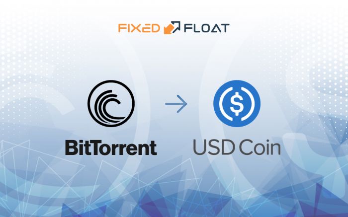 Échangez BitTorrent en USD Coin
