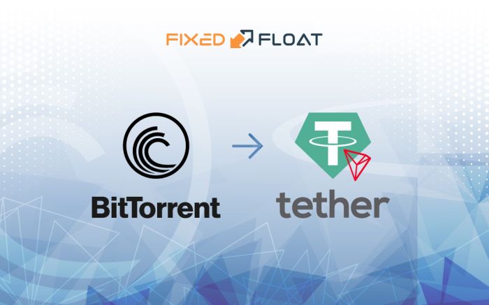 Échangez BitTorrent en USDT (TRC-20)