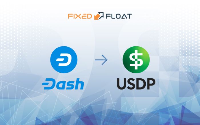 Exchange Dash to USDP