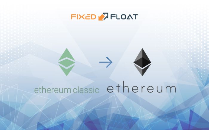 Câmbio Ethereum Classic por Ethereum