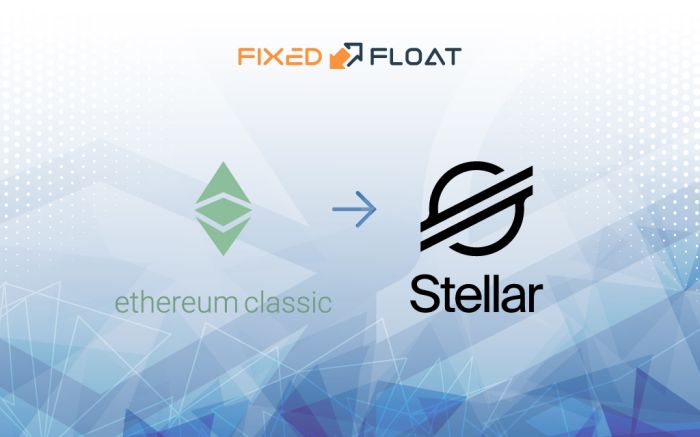 Exchange Ethereum Classic to Stellar Lumens