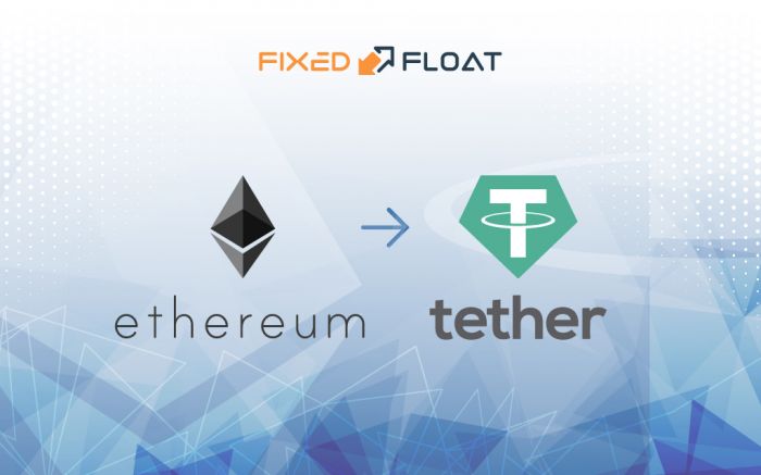 Tauschen Sie Ethereum gegen USDT (ERC-20)