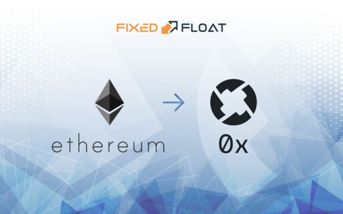 Exchange Ethereum to 0x
