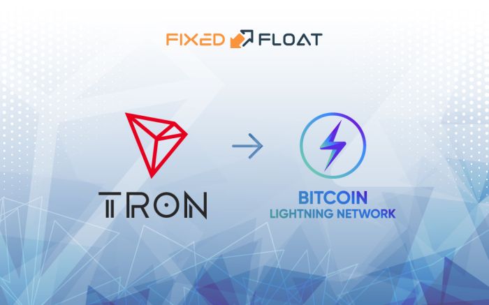 Intercambiar Tron a Bitcoin Lightning Network