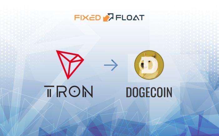Intercambiar Tron a Dogecoin