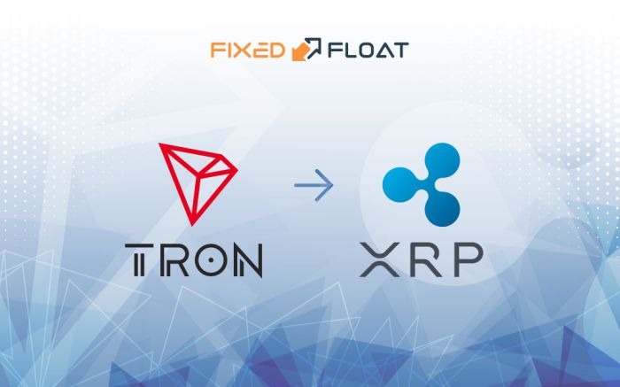 Intercambiar Tron a XRP