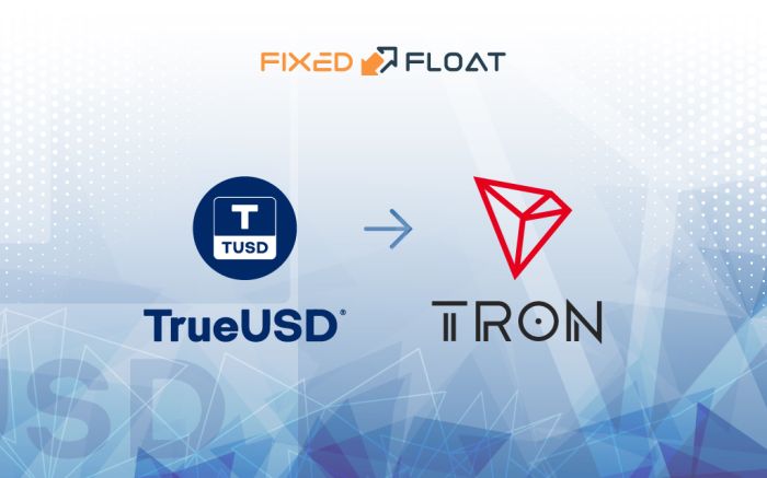 Exchange TrueUSD to Tron