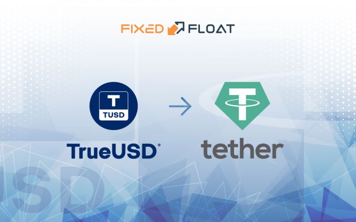 Exchange TrueUSD to USDT (ERC-20)