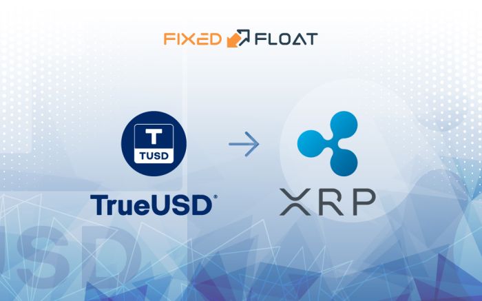 Обмен TrueUSD на XRP