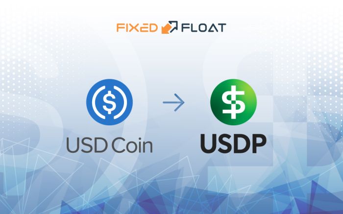 Обмен USD Coin на USDP