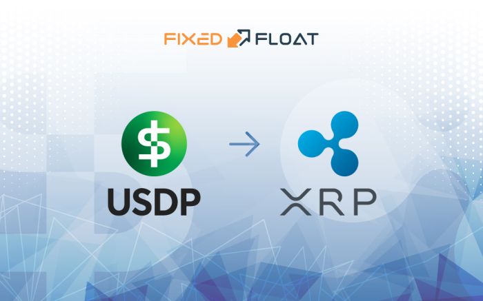 Обмен USDP на XRP