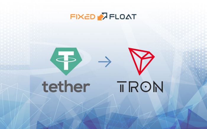 Intercambiar USDT (ERC-20) a Tron
