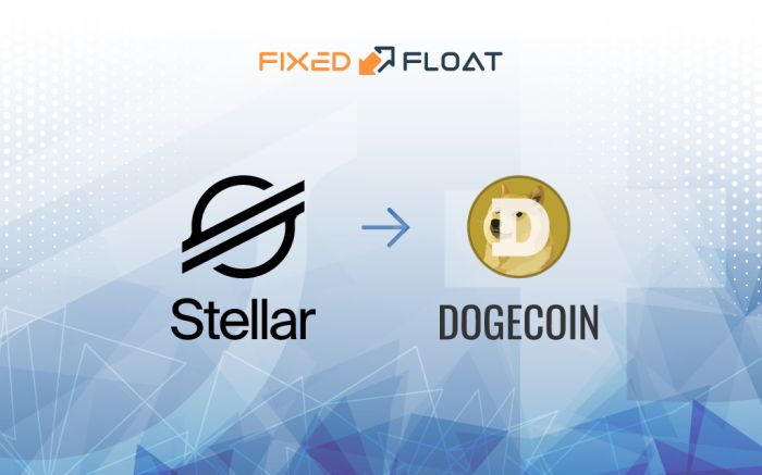 Exchange Stellar Lumens to Dogecoin