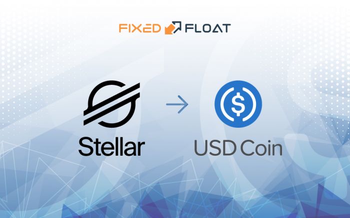 Exchange Stellar Lumens to USD Coin