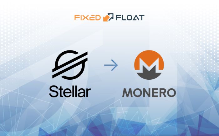 Exchange Stellar Lumens to Monero