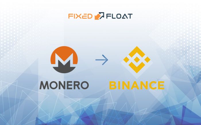 Umtausch von Monero gegen Binance Coin
