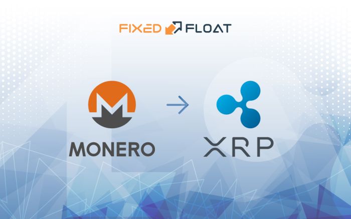 Umtausch von Monero gegen XRP