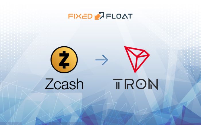 Tauschen Sie Zcash gegen Tron
