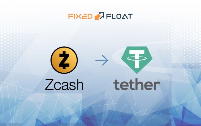 Tauschen Sie Zcash gegen USDT (ERC-20)