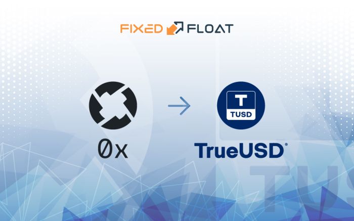 Обмен 0x на TrueUSD